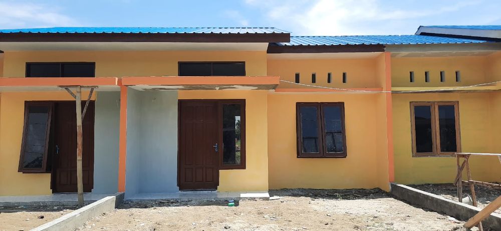 foto tampak rumah tipe 36/81 perumahan Grand Ramunia Residence
