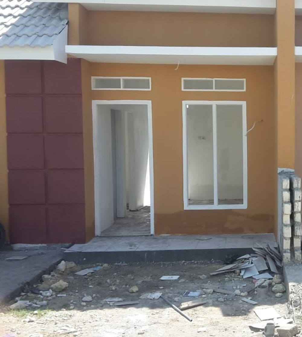 foto tampak rumah tipe 30 perumahan JASMINE REGENCY