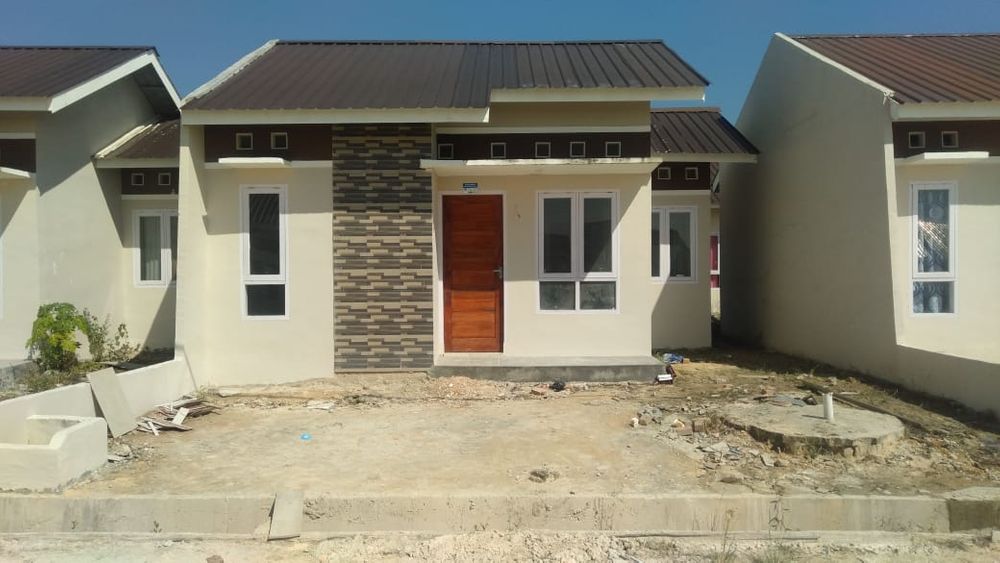foto tampak rumah tipe 36/102 perumahan RESIDENCE 73 THP IV