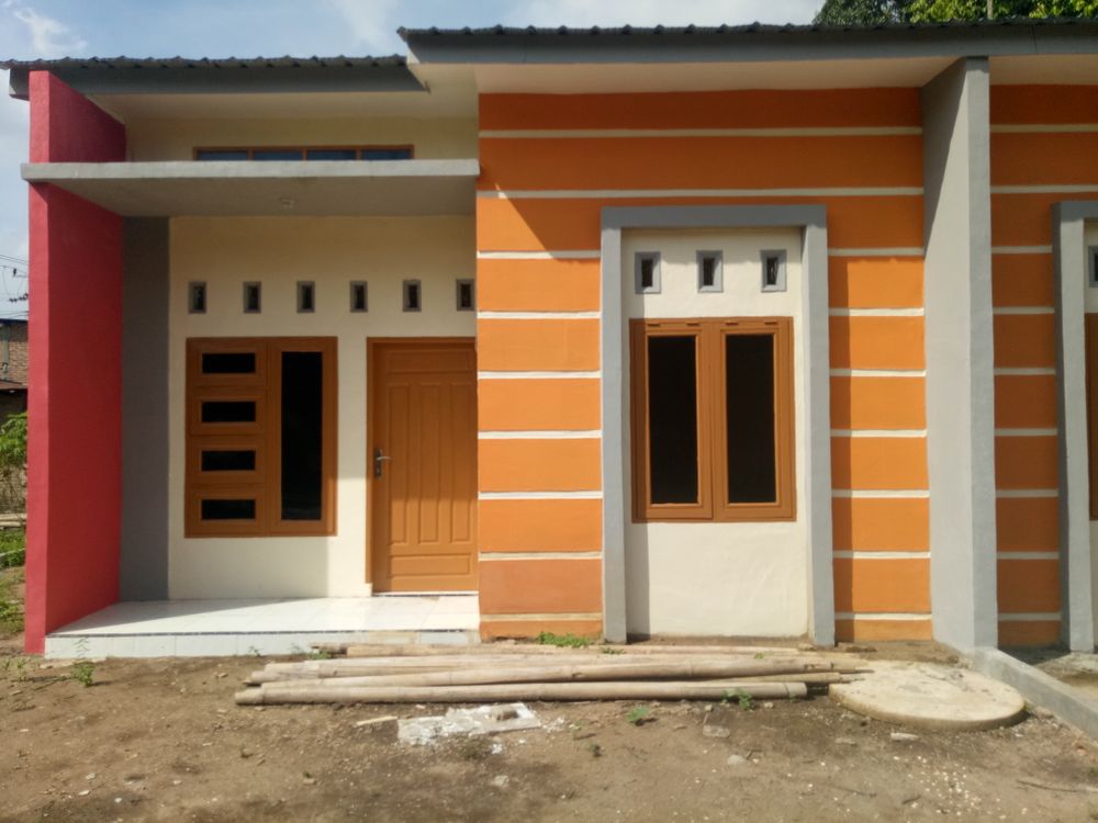 foto tampak rumah tipe 36/78 perumahan MORO ASRI RESIDENCE II