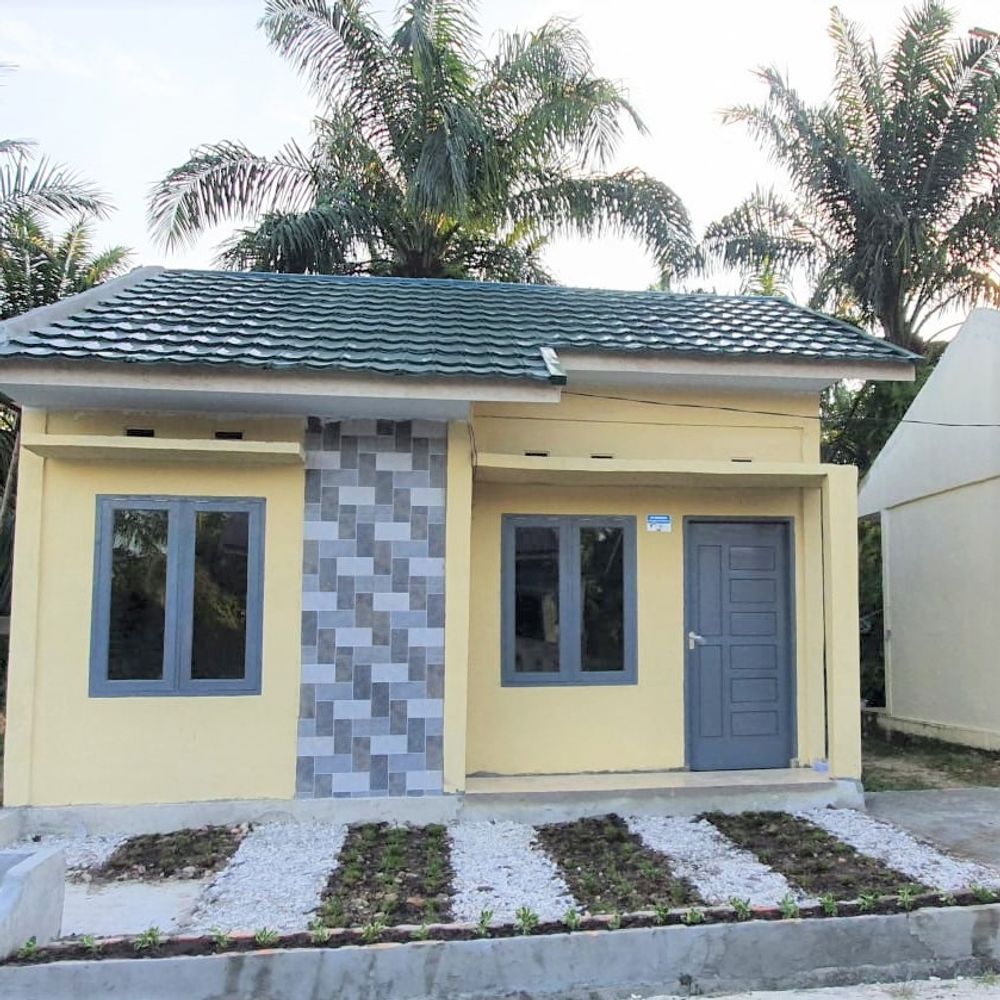foto tampak rumah tipe Subsidi perumahan KUALU GREEN YUDA