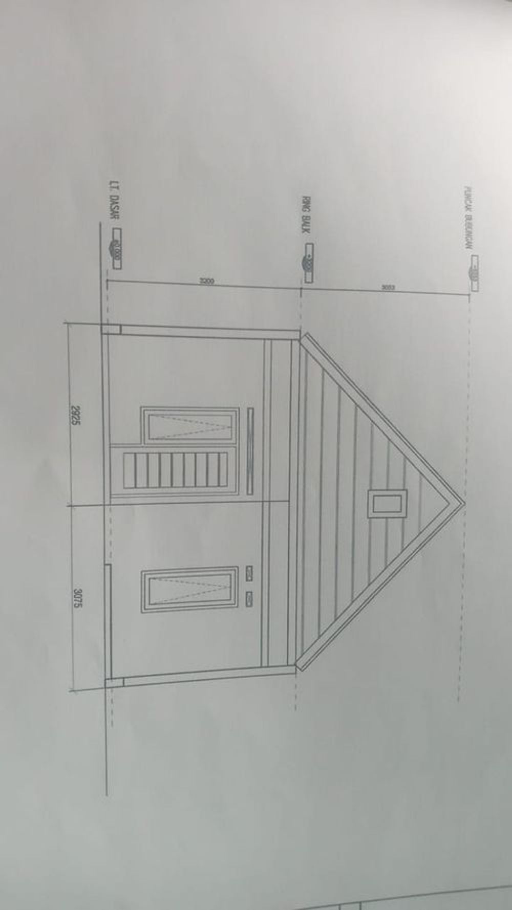 foto tampak rumah tipe 35/66 perumahan VINEWOOD BABELAN 8