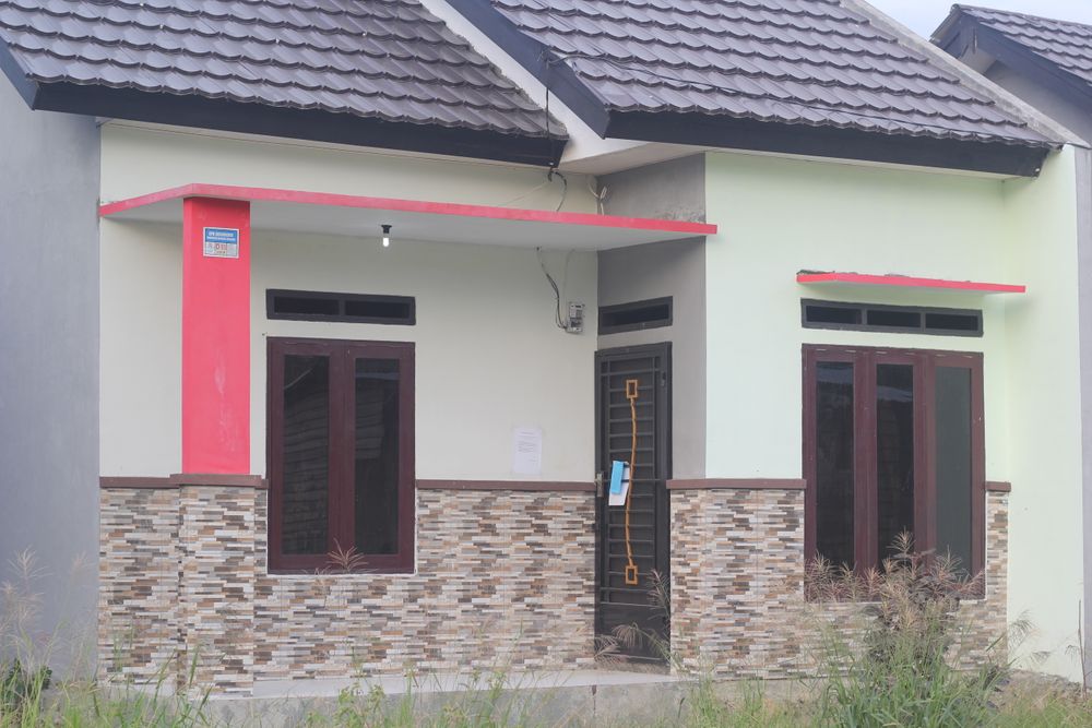 foto tampak rumah tipe SUBSIDI perumahan Perumahan Grand Efata X Doyo Lama