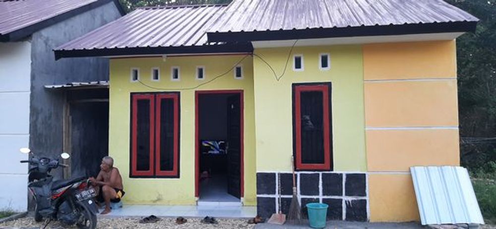 foto tampak rumah tipe 36 perumahan VILLA ANAWAI UNAAHA