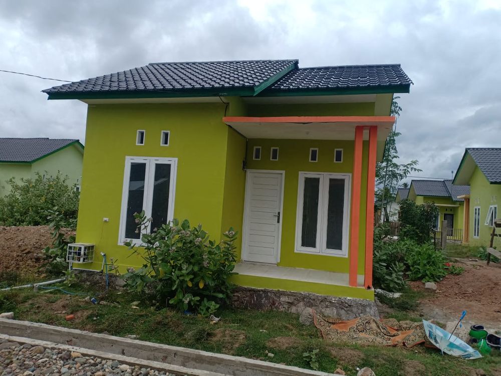 foto tampak rumah tipe 36/130 perumahan PERUMAHAN LAM UJOENG INDAH