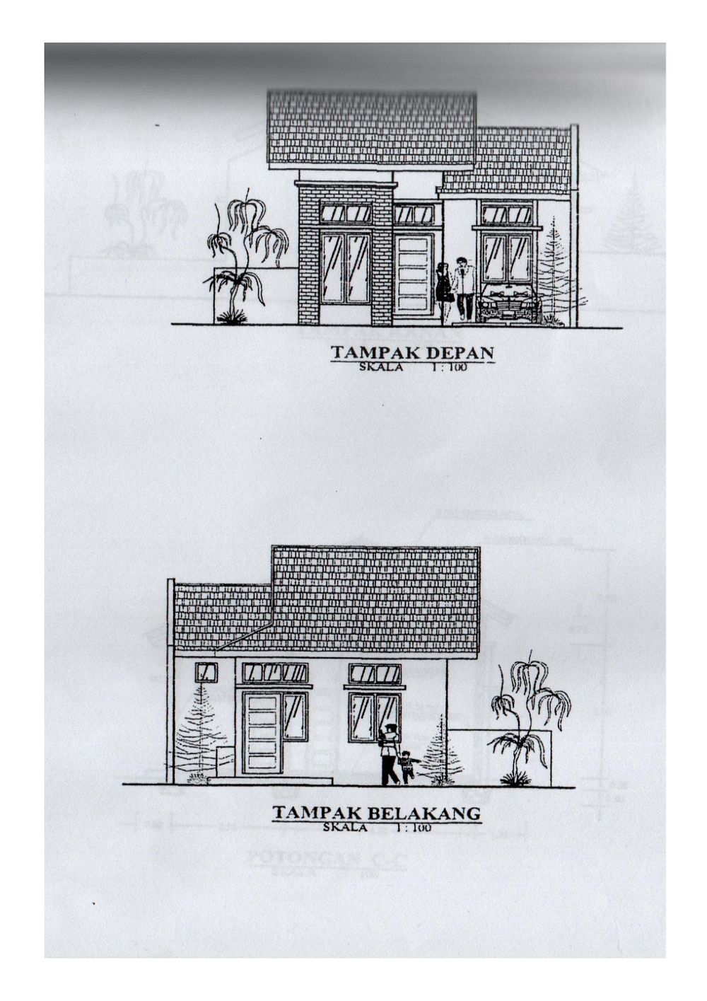 foto tampak rumah tipe 36 perumahan PERUMAHAN FITATA BUMI INDERAPURA RESIDENCE