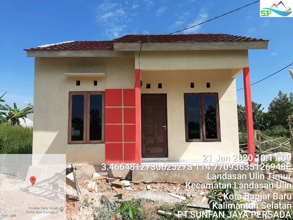foto tampak rumah tipe 36 perumahan GRIYA RAFATHANDIVA