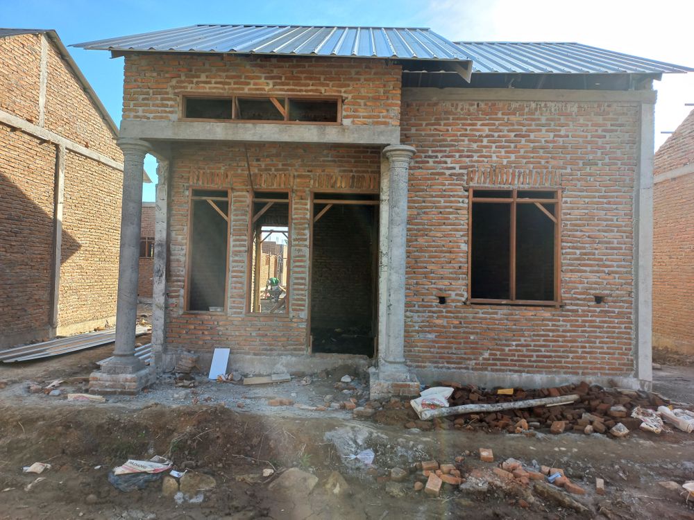 foto tampak rumah tipe 36-150jt perumahan Griya Dimensi Tahap 4