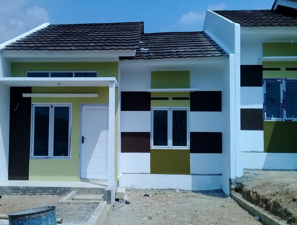 foto tampak rumah tipe 36/72 perumahan CIPANAS RESIDENCE