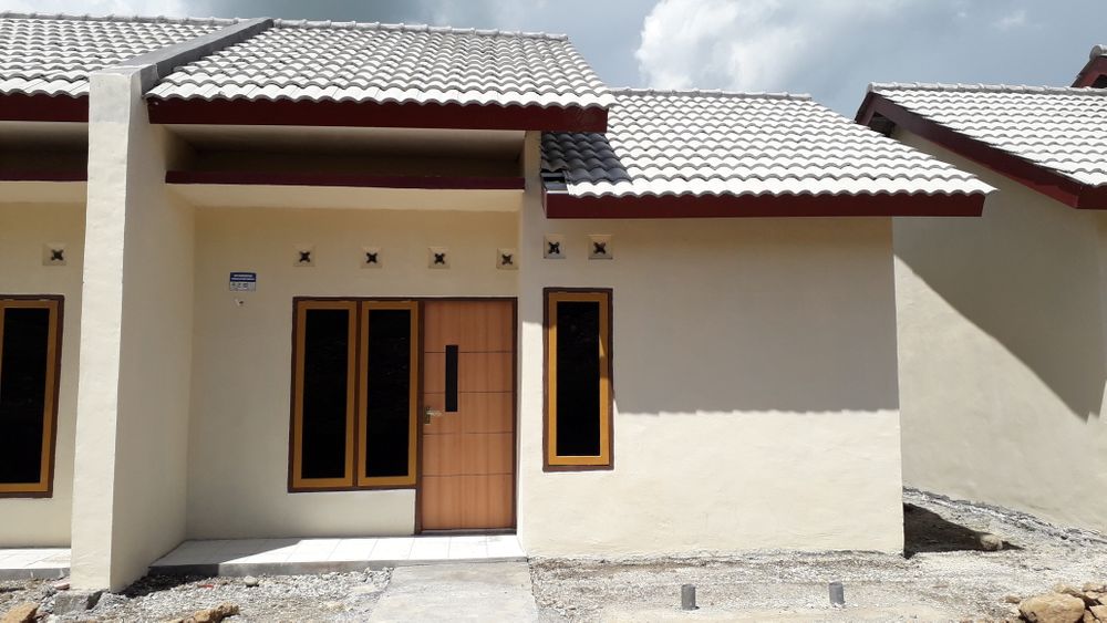foto tampak rumah tipe 36 perumahan BUKIT BHAYANGKARA ASRI