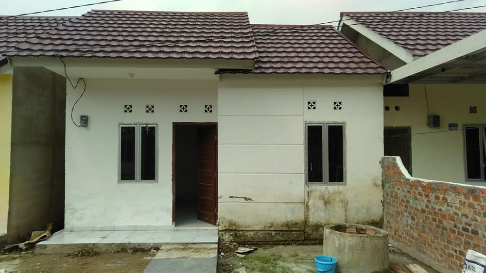 foto tampak rumah tipe 36 perumahan GRIYA ROMPOK INDAH