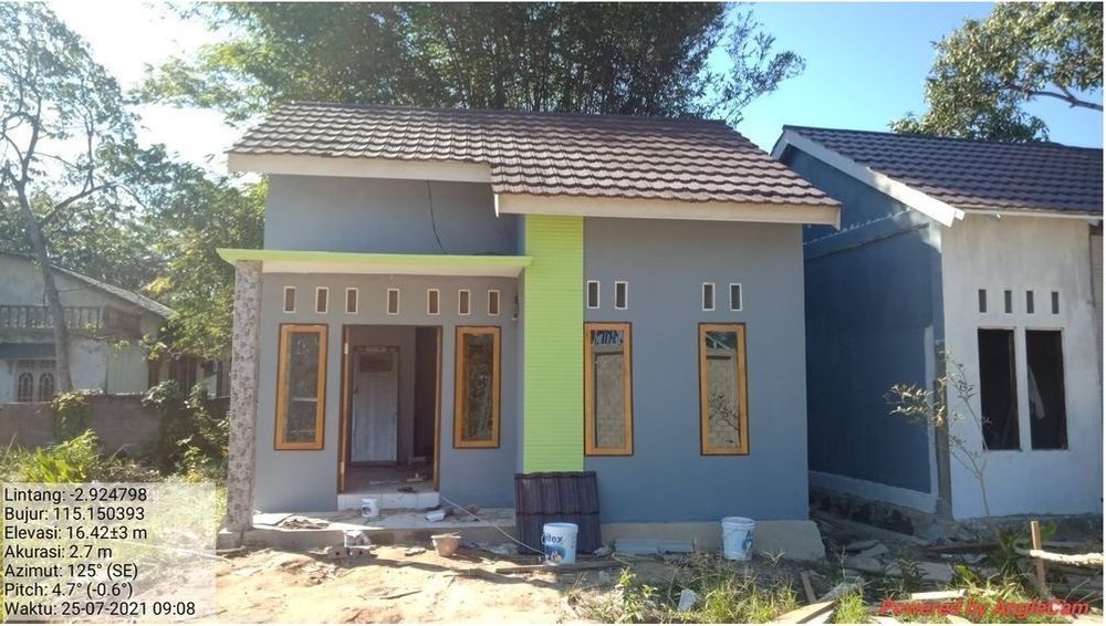 foto tampak rumah tipe SUBSIDI perumahan MANDARAHAN BERSINAR