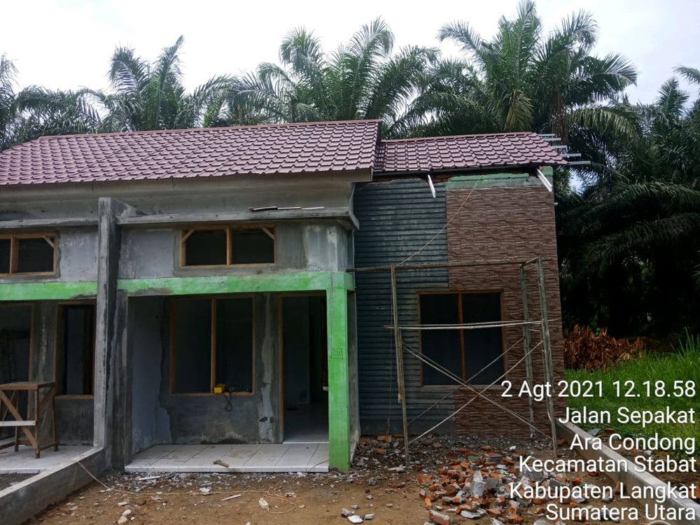 foto tampak rumah tipe 36 / 102 perumahan Perumahan Graha Mutiara Regency