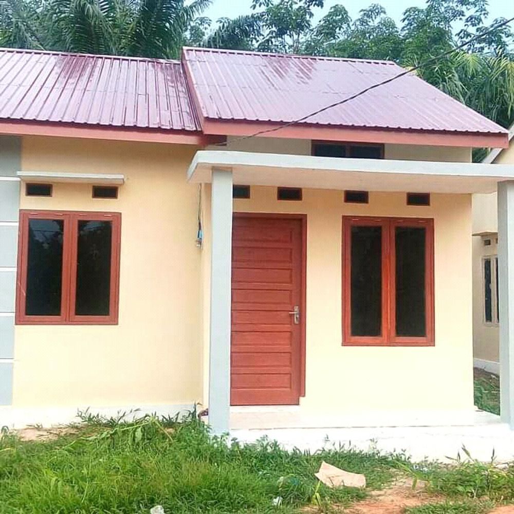 foto tampak rumah tipe 36 perumahan MAKMUR INDAH PERMAI