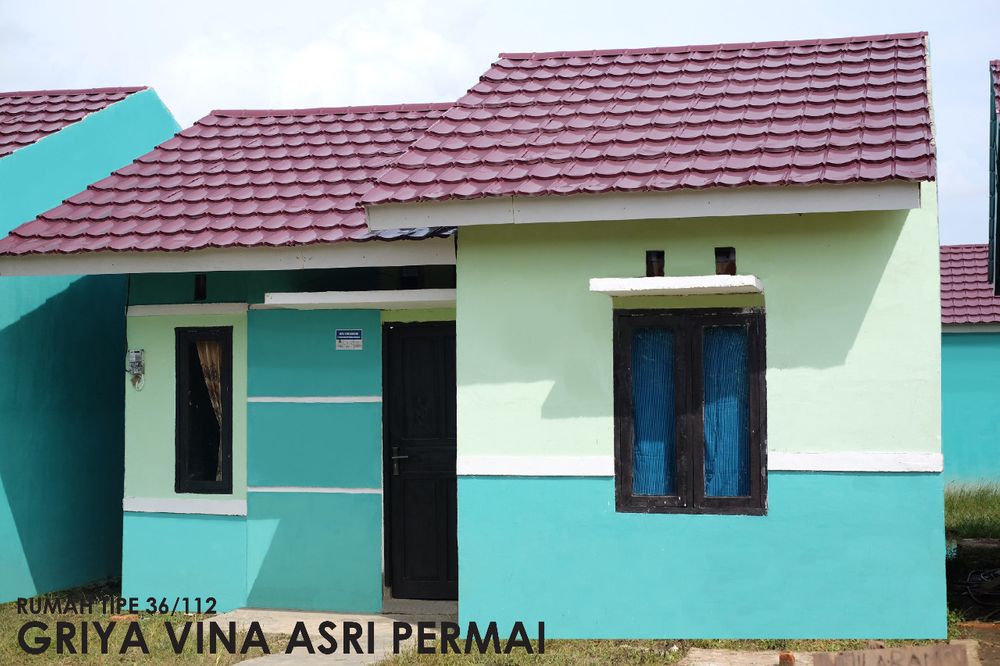 foto tampak rumah tipe 36 perumahan GRIYA VINA ASRI PERMAI