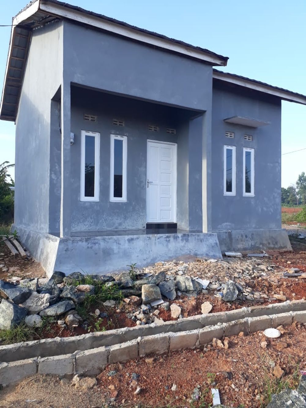 foto tampak rumah tipe 36 perumahan MANGGA PERMAI RESIDENCE 2