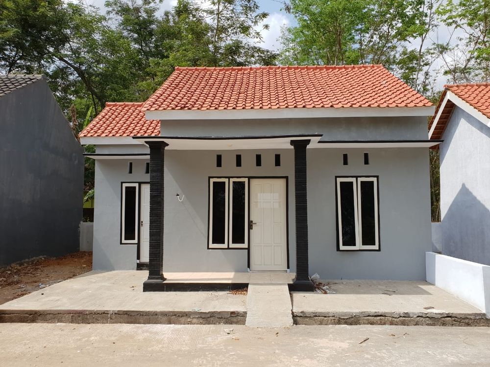 foto tampak rumah tipe T 36 Subsidi perumahan Perumahan Griya Al Istiqomah III