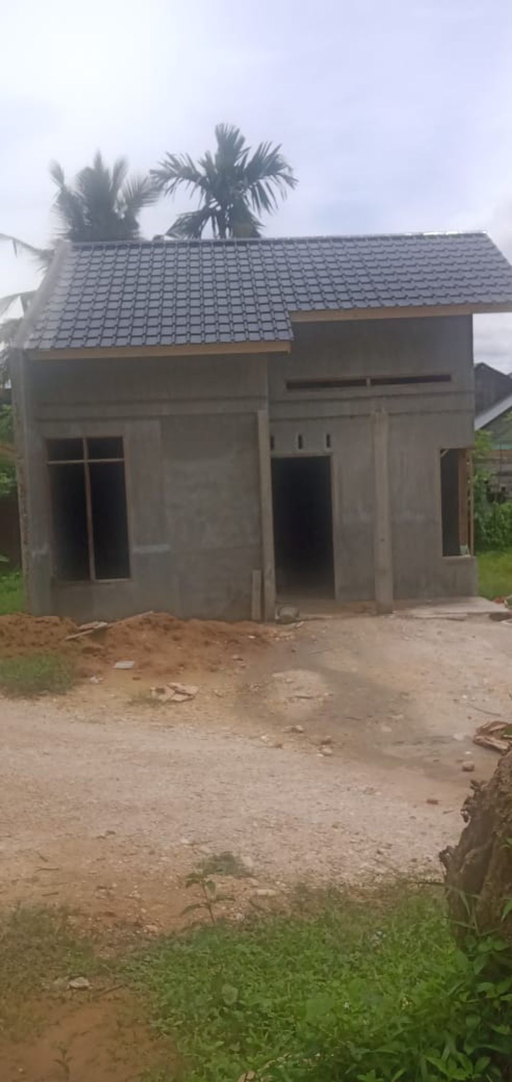 foto tampak rumah tipe 36 perumahan AMAL RESIDENCE