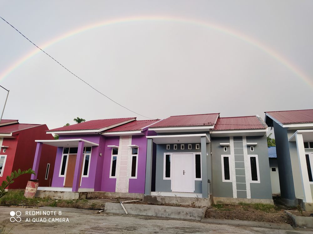 foto tampak rumah tipe 36 BARU perumahan GRIYA MARIMOI INDAH