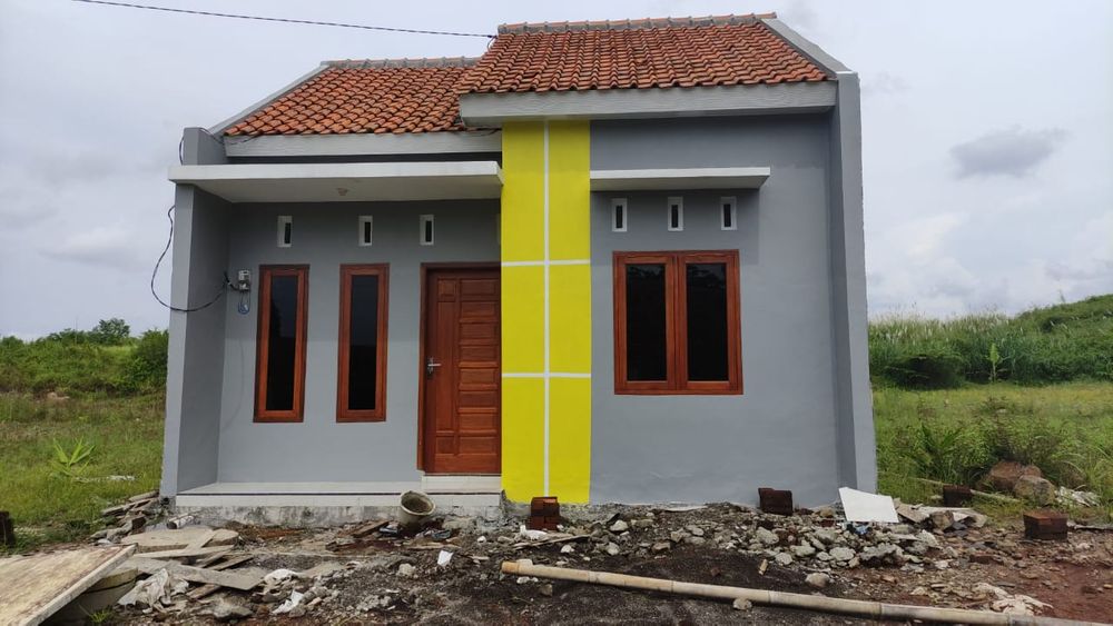 foto tampak rumah tipe SUBSIDI perumahan GRIYA RAHMA 4 WANGANDOWO