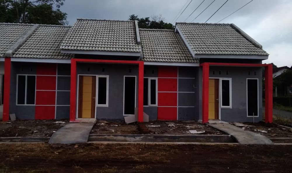 foto tampak rumah tipe 36 perumahan GRAHA  PANTI RESIDENCE