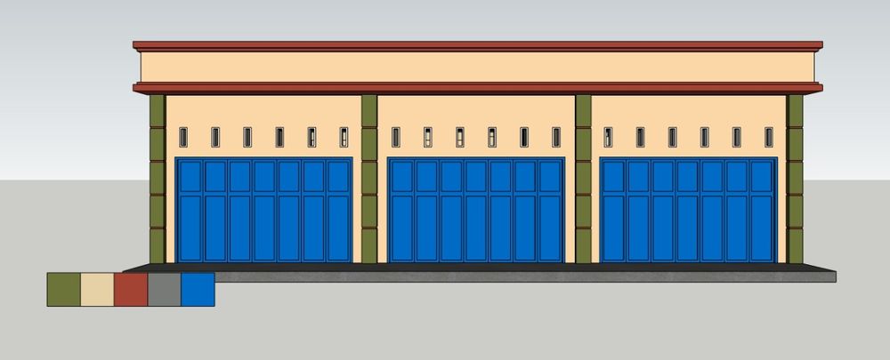 foto tampak rumah tipe RUKO perumahan BRANDAN JAYAMAHE RESIDENCE