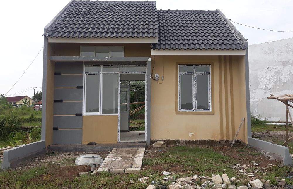foto tampak rumah tipe 30/60 perumahan JAMEELA VILLAGE