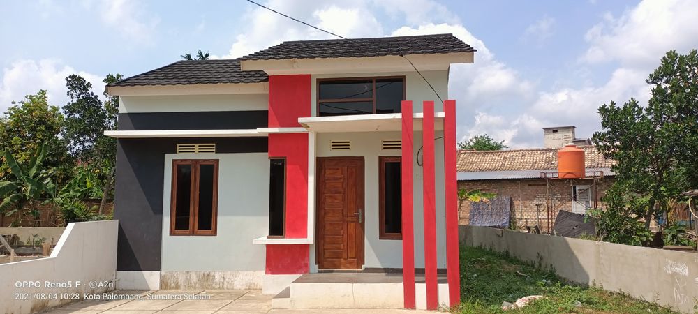 foto tampak rumah tipe 36 perumahan INTAN REGENCY