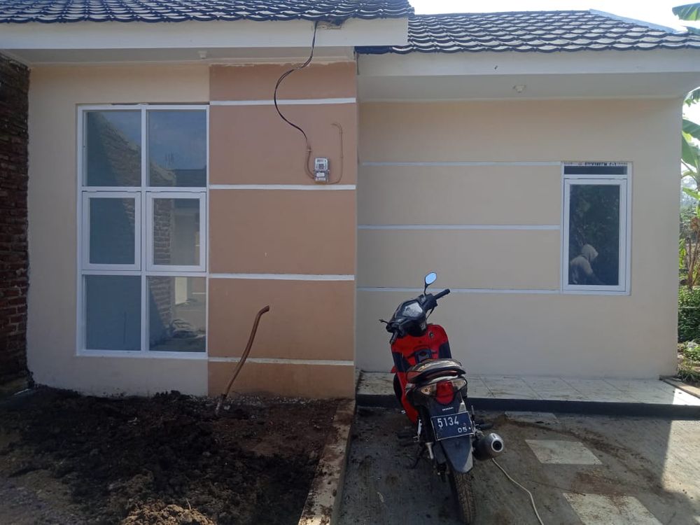 foto tampak rumah tipe 30/60 perumahan PERUM KANNADA PERMAI