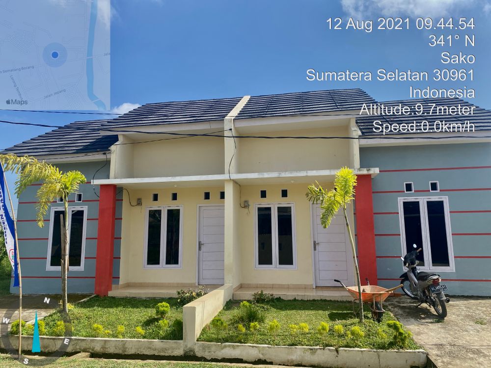 foto tampak rumah tipe 36 perumahan GRAND GRAHA GANDARIA