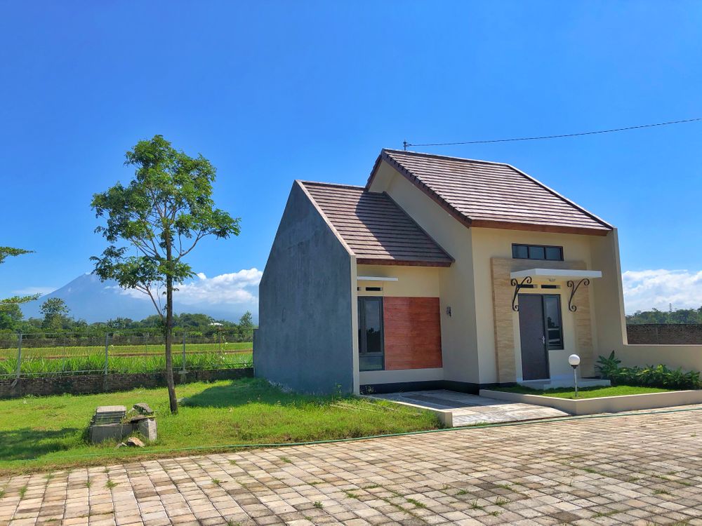 foto tampak rumah tipe A perumahan Nayara Citra