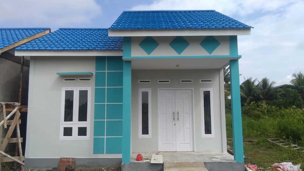 foto tampak rumah tipe 36 perumahan GRAND ANDIKA 5