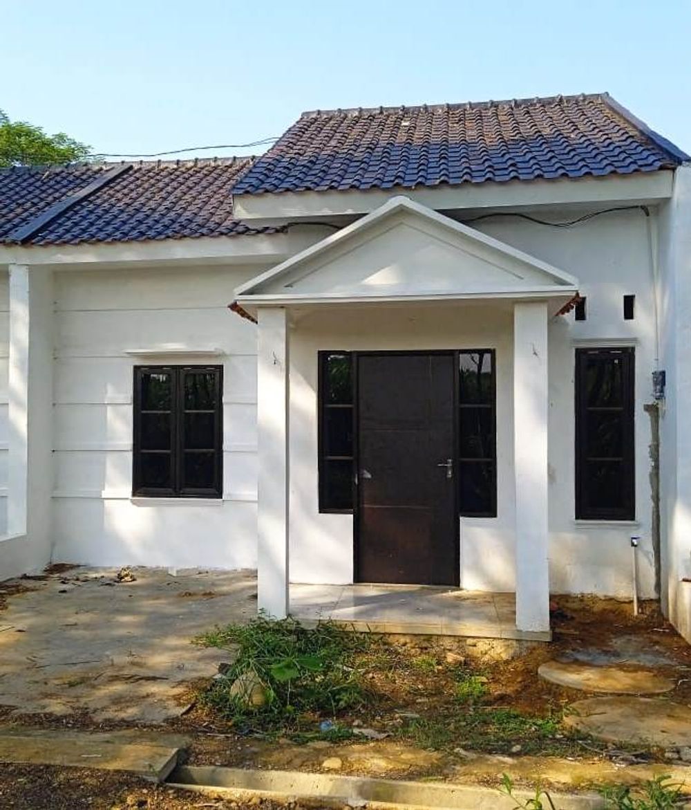 foto tampak rumah tipe 32/60 perumahan SMART BRILLIANT RESIDENCE