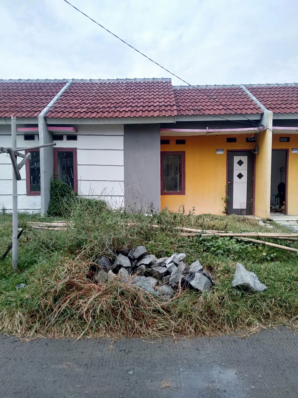 foto tampak rumah tipe Subsidi perumahan Taman griya permai