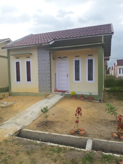 foto tampak rumah tipe RUMAH SEDERHANA perumahan Green Marwah Sejahtera