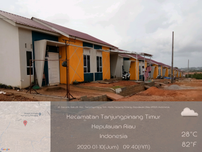 foto posisi tengah perumahan CITRA HILL