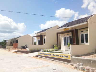foto posisi tengah perumahan Griya Padat Karya 4