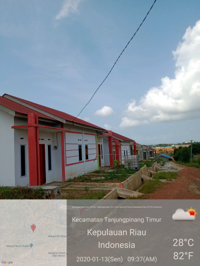 foto posisi tengah perumahan NEW CITRA MANGOES