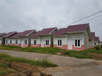 foto posisi tengah perumahan Putramas Residence