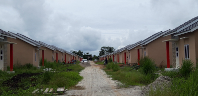 foto posisi tengah perumahan Permata Bamega