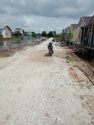 foto posisi tengah perumahan Komplek bumi banua indah ll