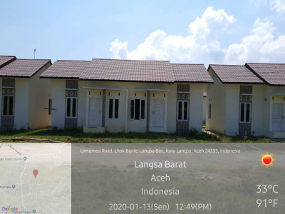 foto posisi tengah perumahan GRAND ALFATIH RESIDENCE