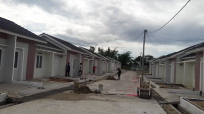 foto posisi tengah perumahan Pondok Angsana Indah