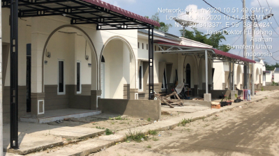 foto posisi tengah perumahan Duta mas indah 12