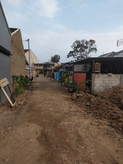 foto posisi tengah perumahan BUKIT RANTAU INDAH RESIDENCE