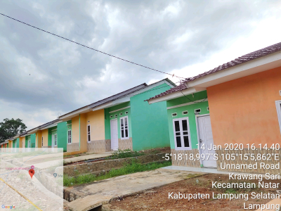 foto posisi tengah perumahan INARA RESIDENCE