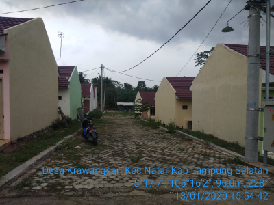 foto posisi tengah perumahan GRIYA CEMERLANG 4