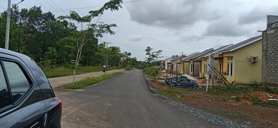 foto posisi tengah perumahan Agis Residence 