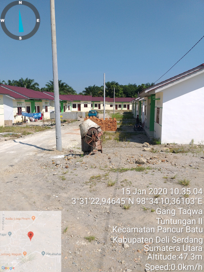 foto posisi tengah perumahan GRIYA HARAPAN INDAH