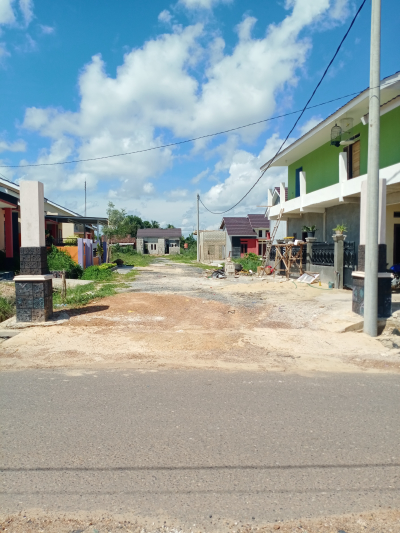 foto posisi tengah perumahan Berkat Pesona Guntung Manggis